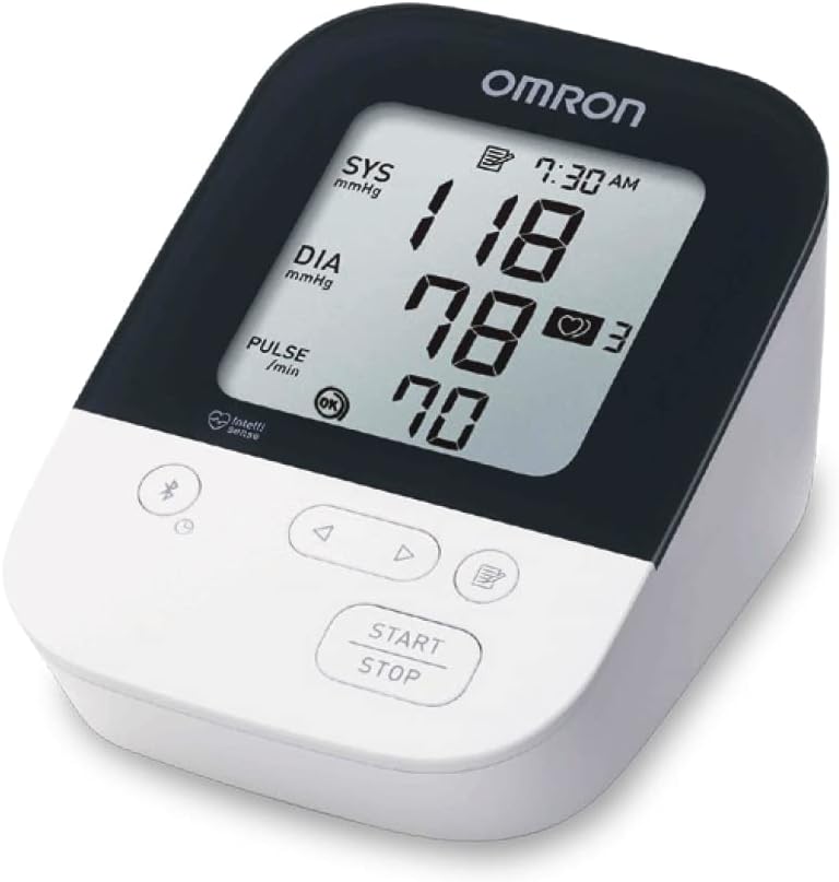 OMRON Monitor de Presión Arterial de Brazo HEM-7156T Con Bluetooth